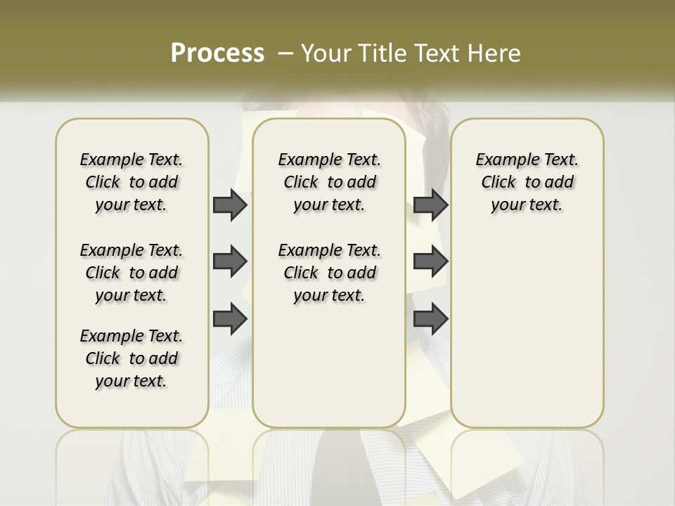 Business White Reminder PowerPoint Template