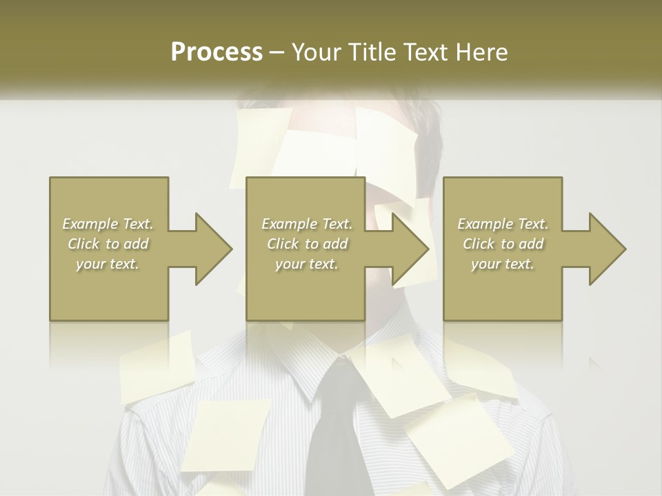 Business White Reminder PowerPoint Template