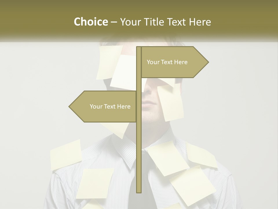 Business White Reminder PowerPoint Template