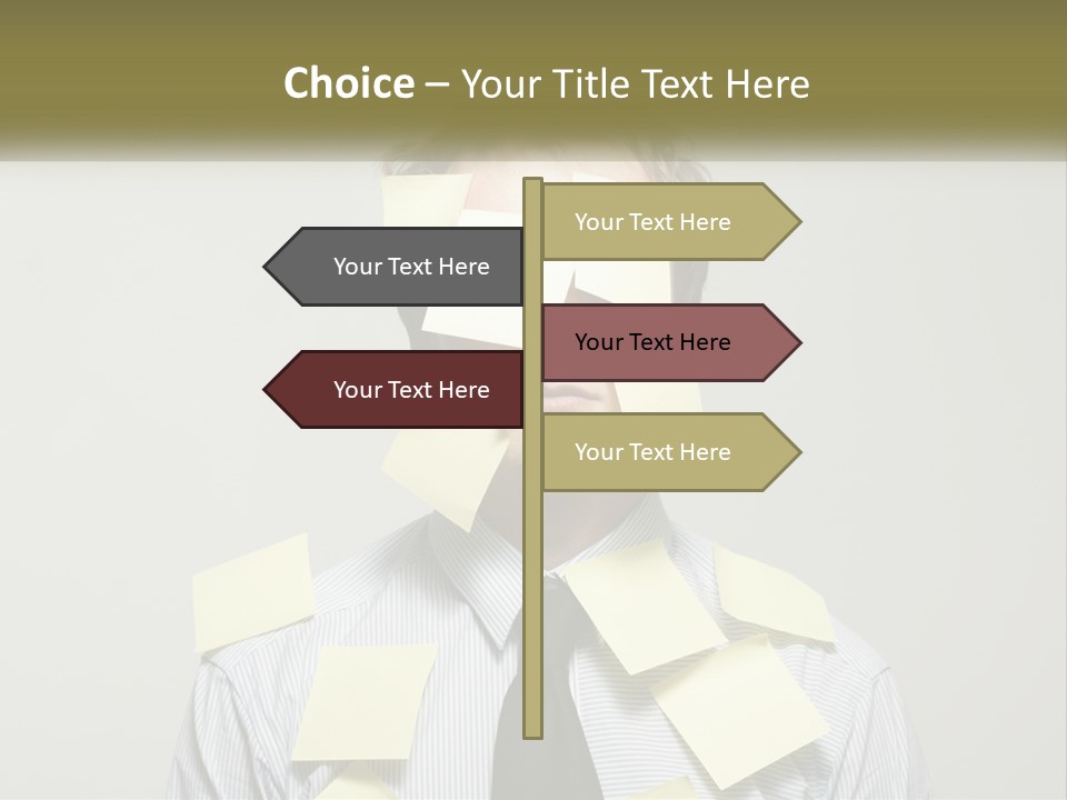 Business White Reminder PowerPoint Template