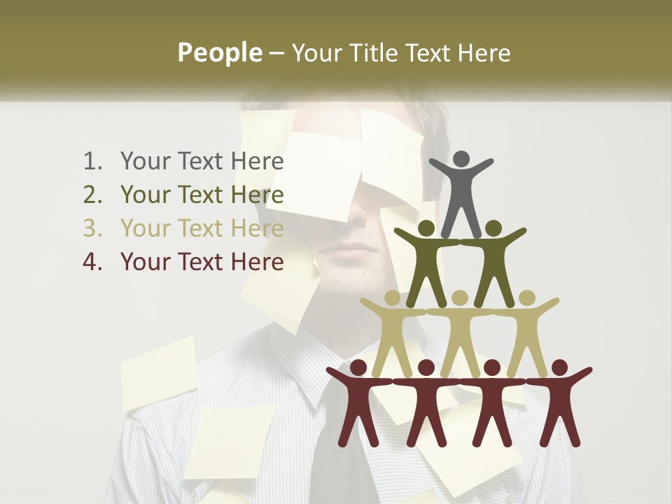 Business White Reminder PowerPoint Template