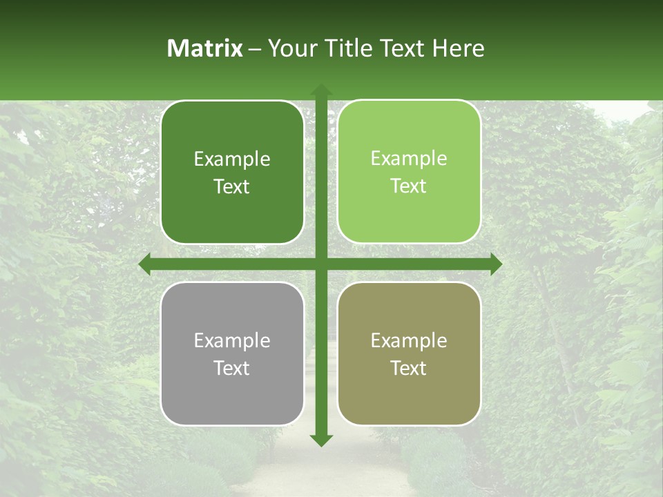 Cloudy Destination Arches PowerPoint Template
