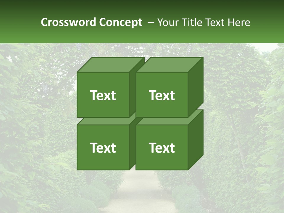 Cloudy Destination Arches PowerPoint Template