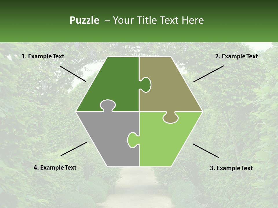 Cloudy Destination Arches PowerPoint Template