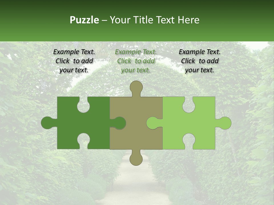 Cloudy Destination Arches PowerPoint Template