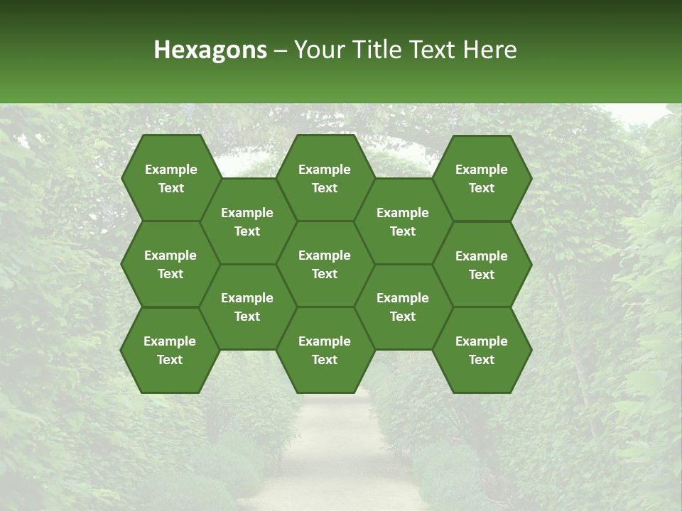 Cloudy Destination Arches PowerPoint Template