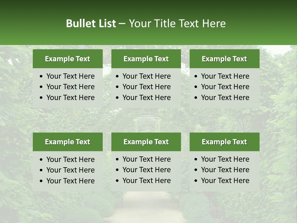 Cloudy Destination Arches PowerPoint Template