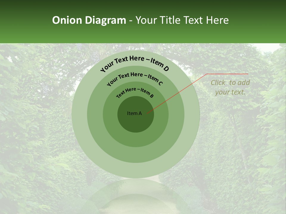 Cloudy Destination Arches PowerPoint Template