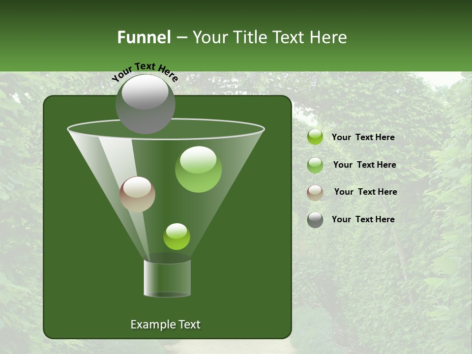 Cloudy Destination Arches PowerPoint Template