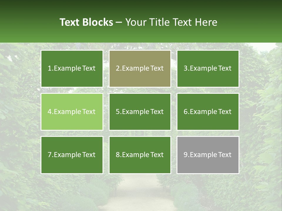 Cloudy Destination Arches PowerPoint Template