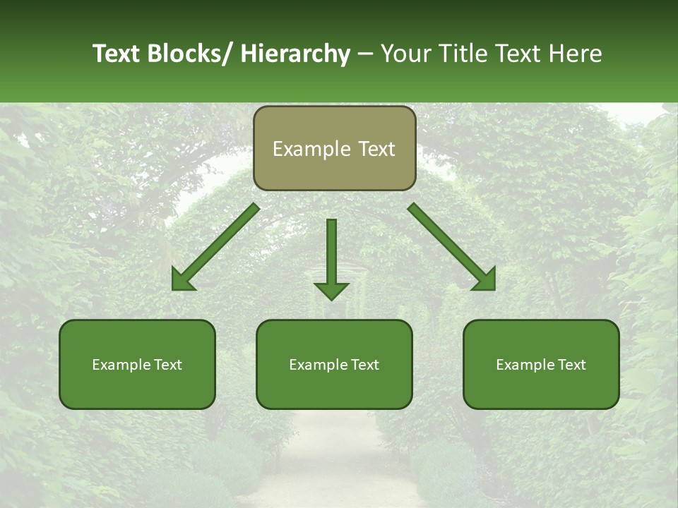 Cloudy Destination Arches PowerPoint Template
