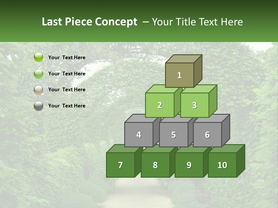 Cloudy Destination Arches PowerPoint Template