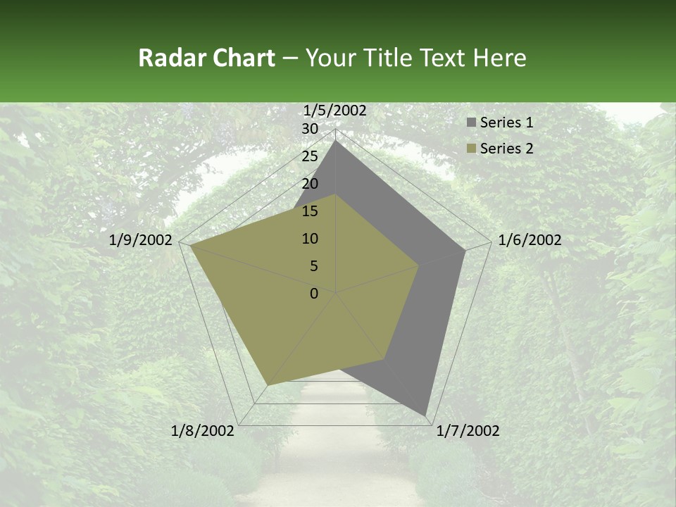 Cloudy Destination Arches PowerPoint Template