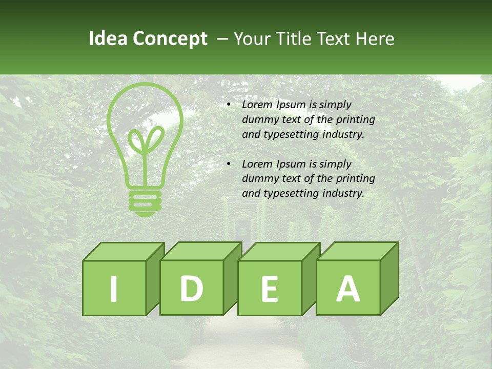 Cloudy Destination Arches PowerPoint Template