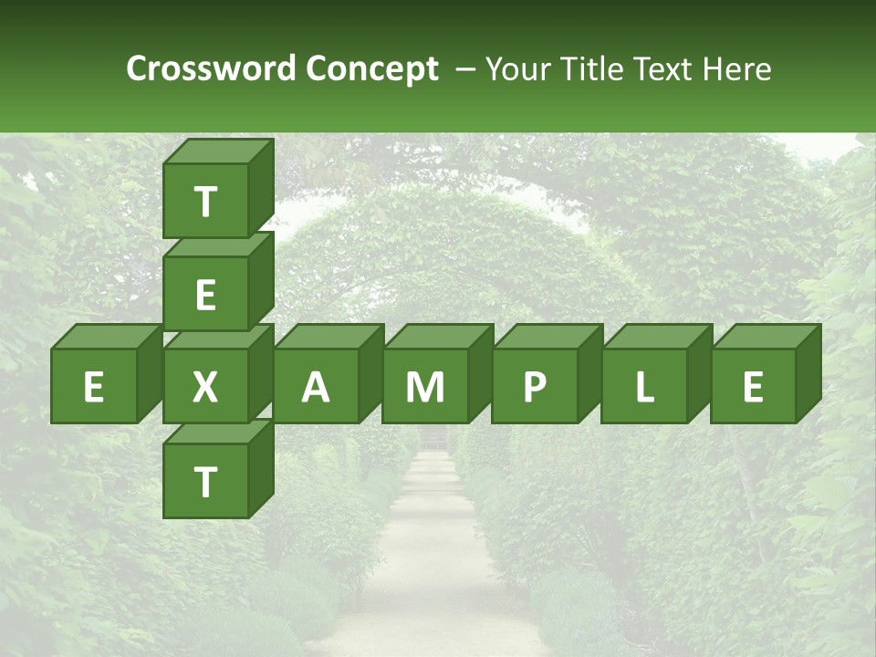 Cloudy Destination Arches PowerPoint Template