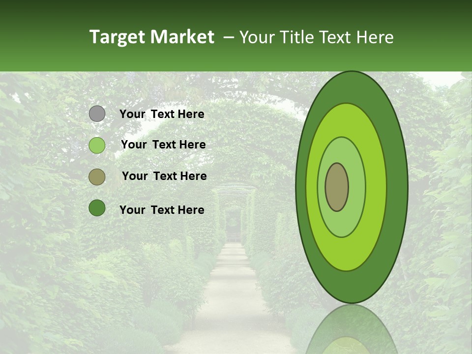 Cloudy Destination Arches PowerPoint Template