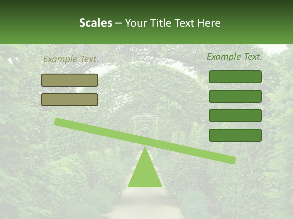 Cloudy Destination Arches PowerPoint Template