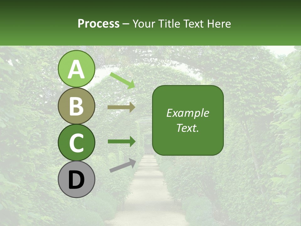 Cloudy Destination Arches PowerPoint Template