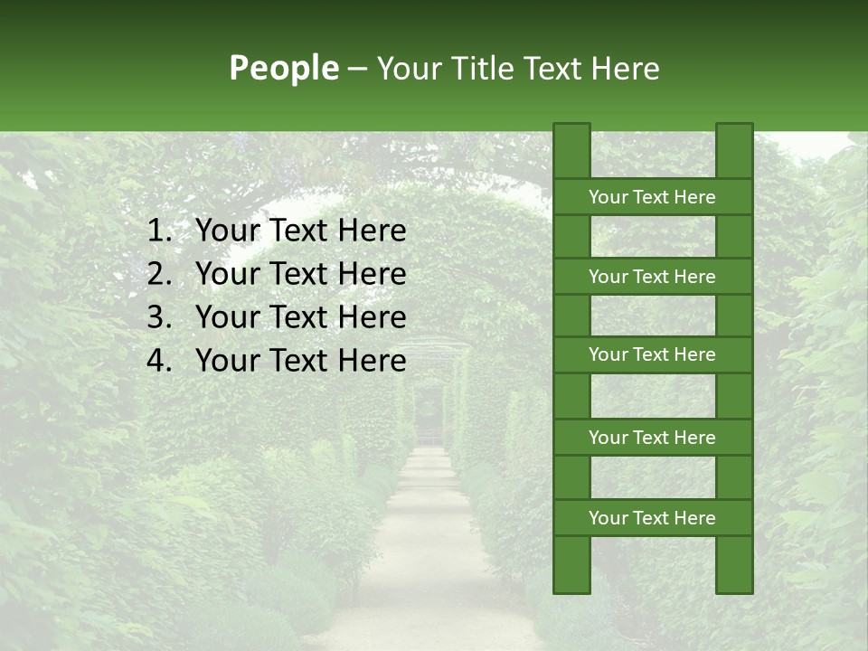 Cloudy Destination Arches PowerPoint Template