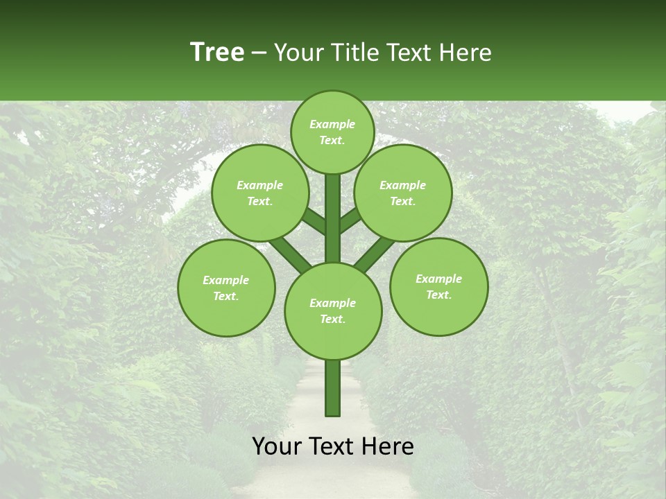 Cloudy Destination Arches PowerPoint Template