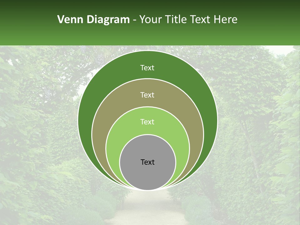 Cloudy Destination Arches PowerPoint Template