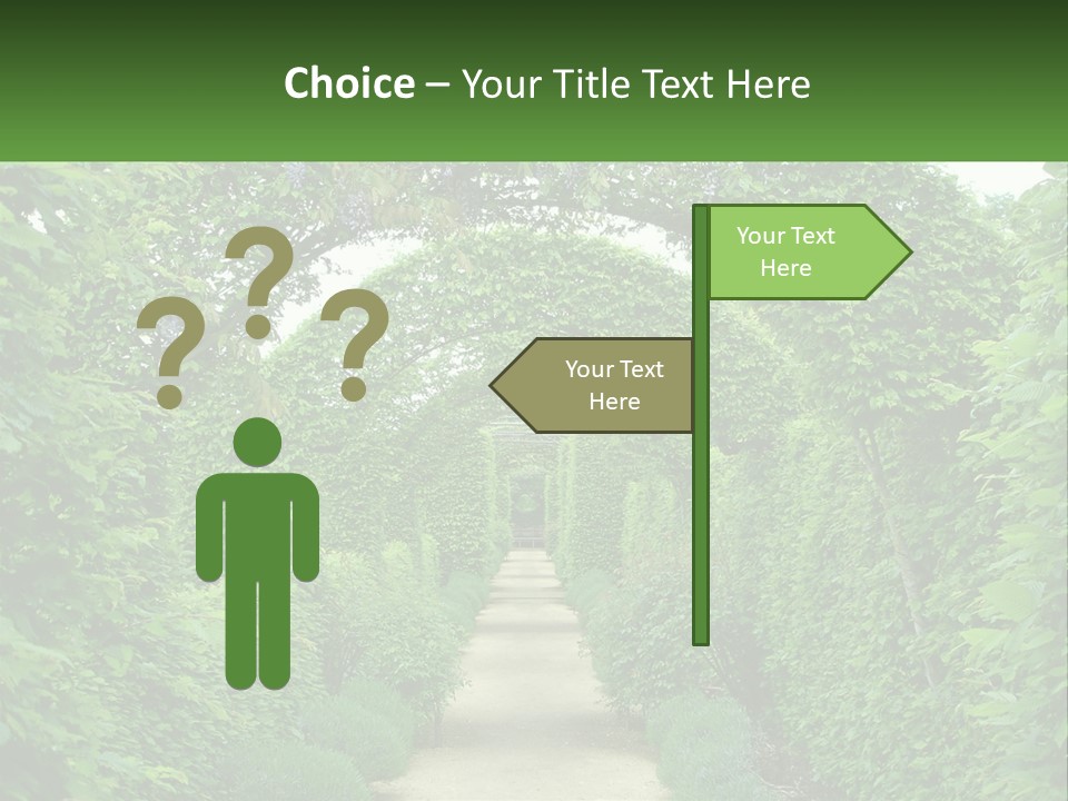 Cloudy Destination Arches PowerPoint Template