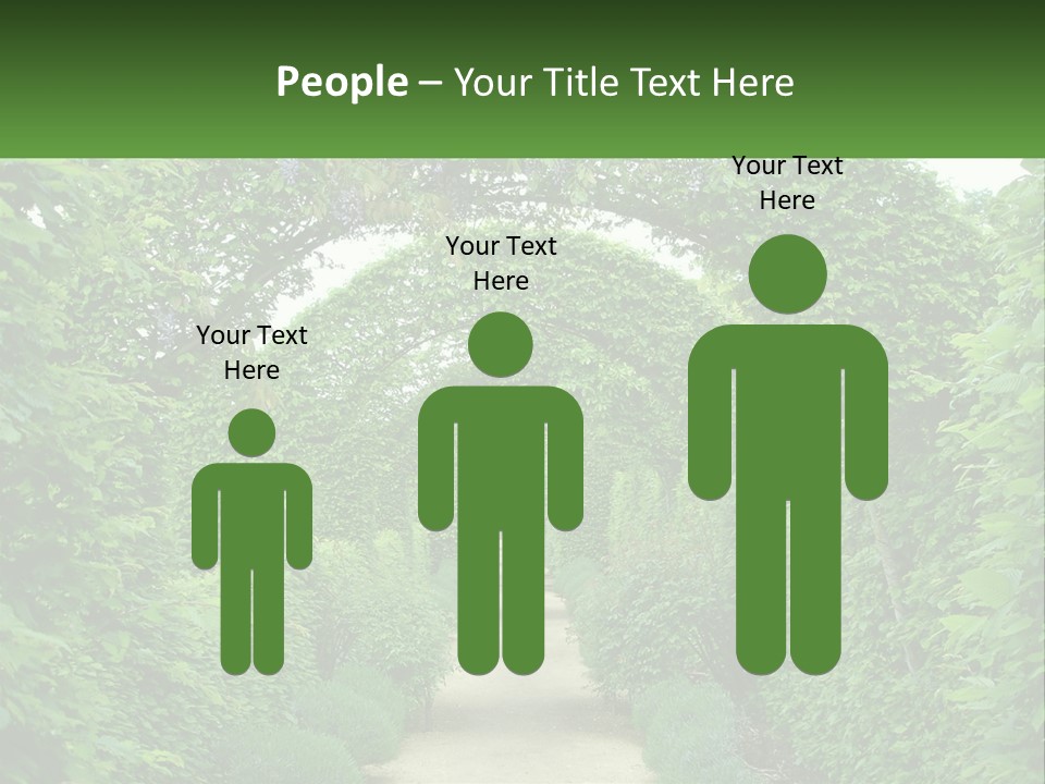 Cloudy Destination Arches PowerPoint Template