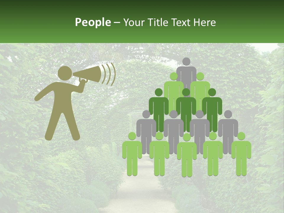 Cloudy Destination Arches PowerPoint Template