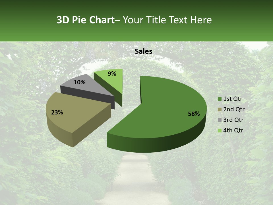 Cloudy Destination Arches PowerPoint Template
