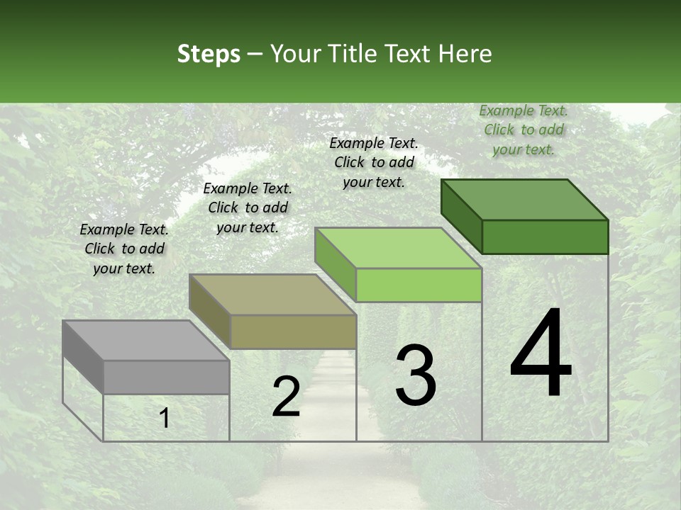 Cloudy Destination Arches PowerPoint Template