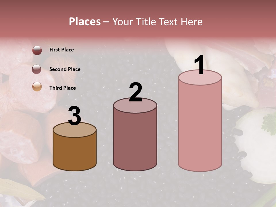 Meal Vegetables Feijoada PowerPoint Template