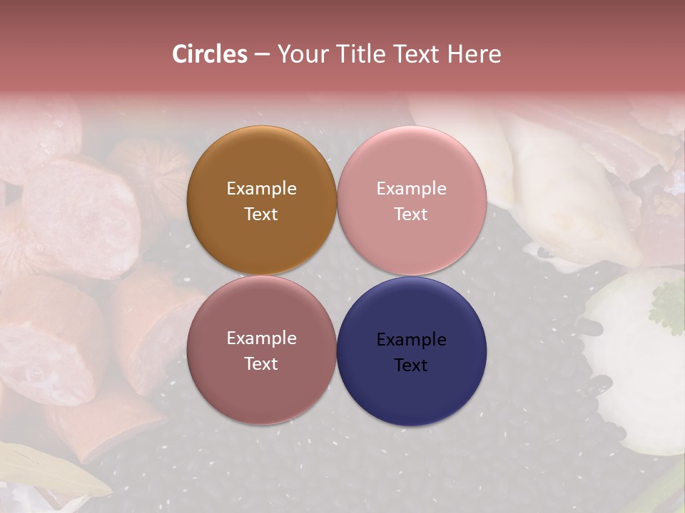 Meal Vegetables Feijoada PowerPoint Template