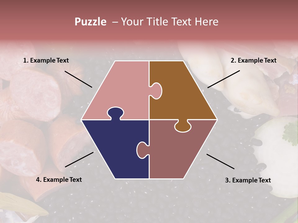 Meal Vegetables Feijoada PowerPoint Template