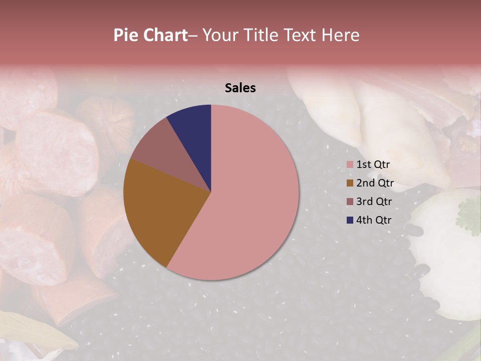 Meal Vegetables Feijoada PowerPoint Template