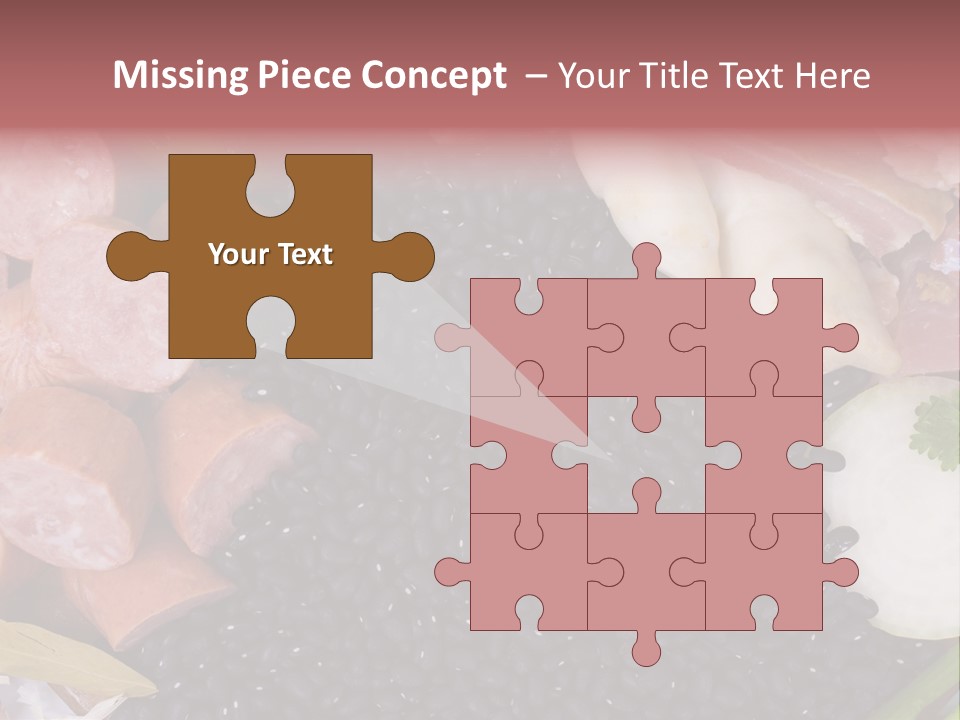 Meal Vegetables Feijoada PowerPoint Template