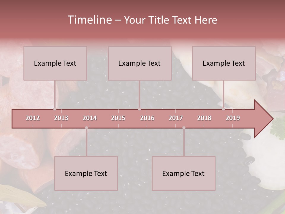 Meal Vegetables Feijoada PowerPoint Template