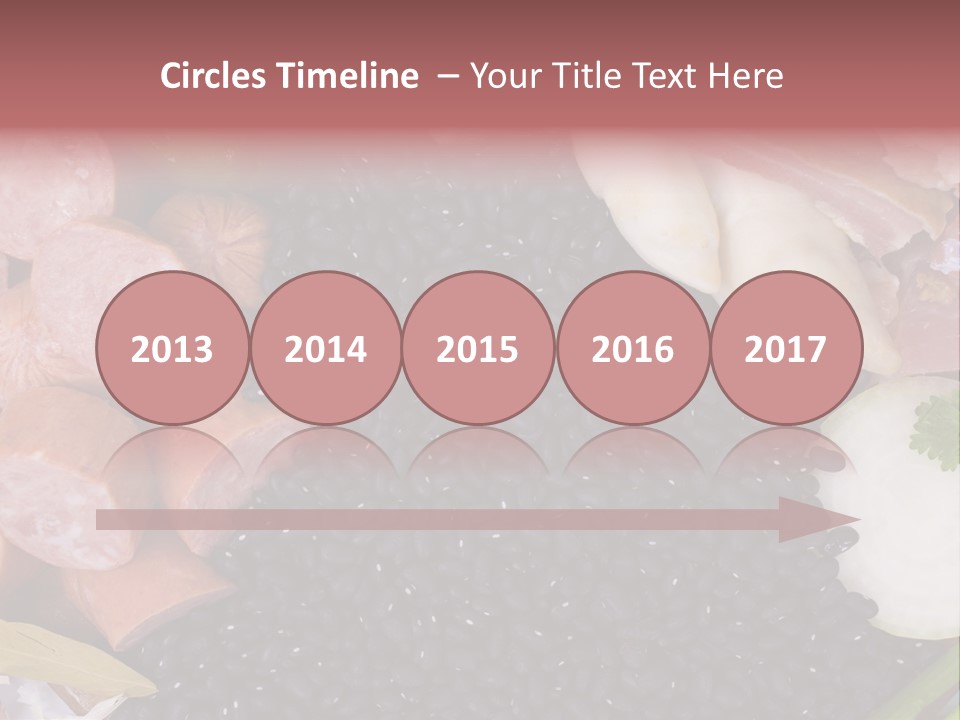 Meal Vegetables Feijoada PowerPoint Template