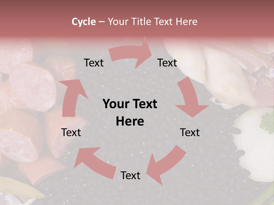 Meal Vegetables Feijoada PowerPoint Template