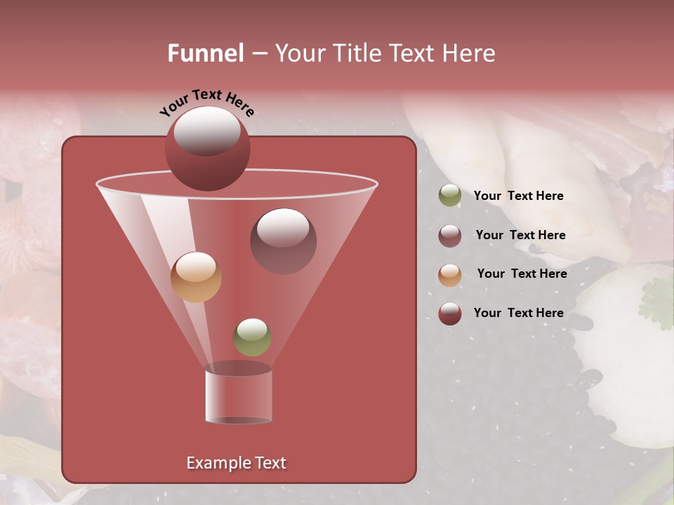 Meal Vegetables Feijoada PowerPoint Template