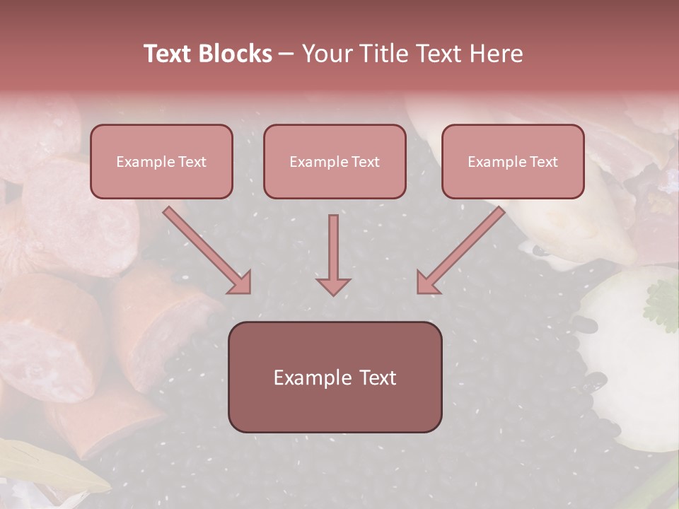 Meal Vegetables Feijoada PowerPoint Template