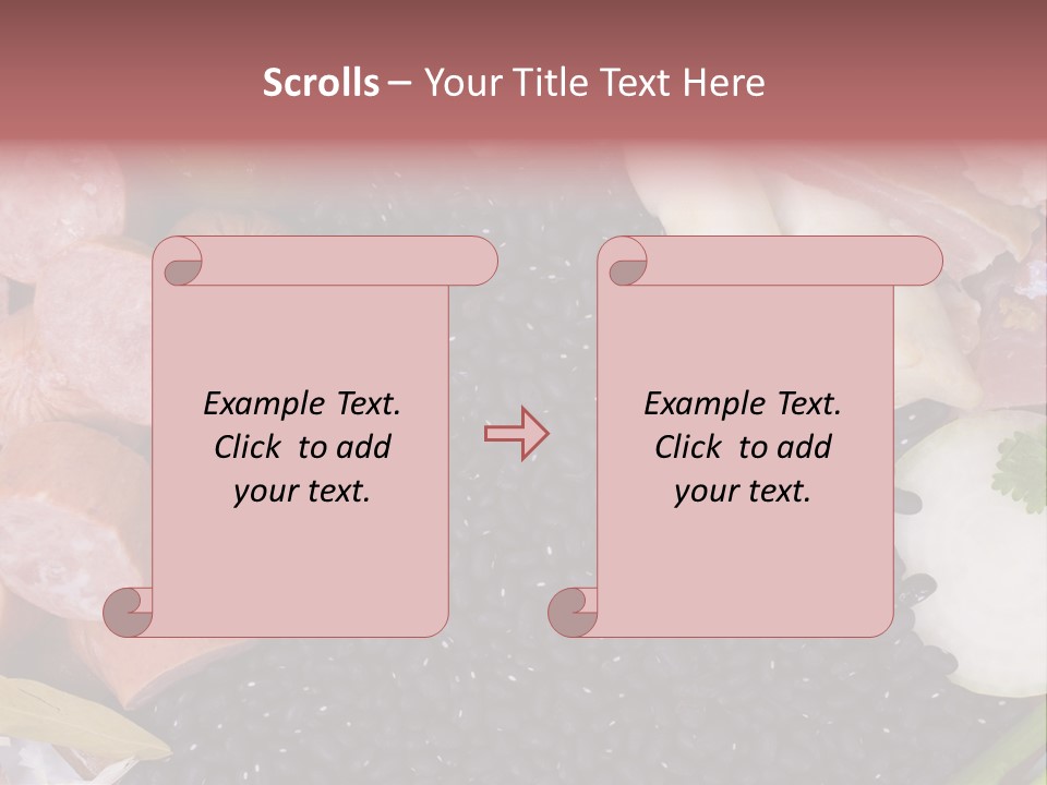 Meal Vegetables Feijoada PowerPoint Template
