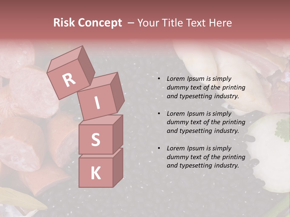 Meal Vegetables Feijoada PowerPoint Template