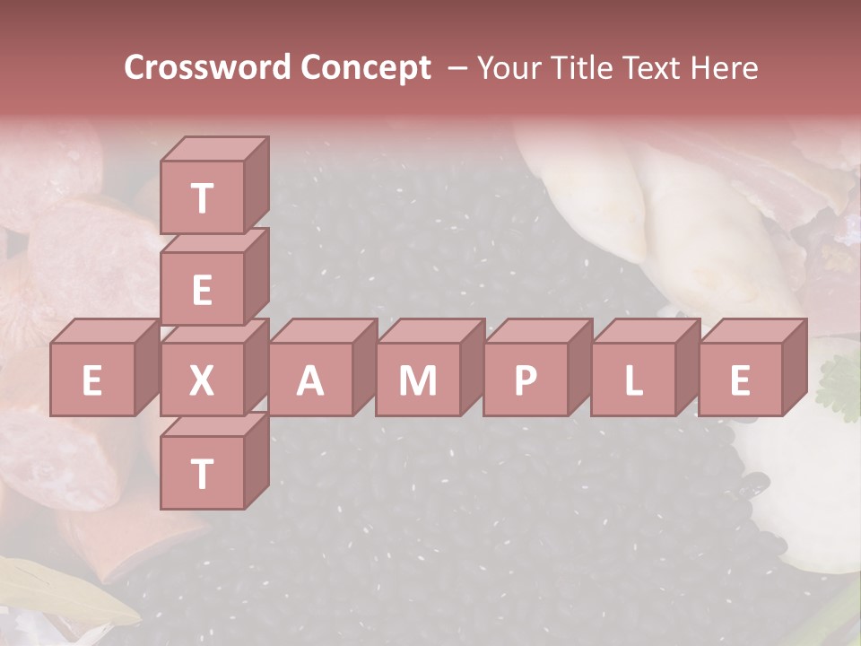 Meal Vegetables Feijoada PowerPoint Template