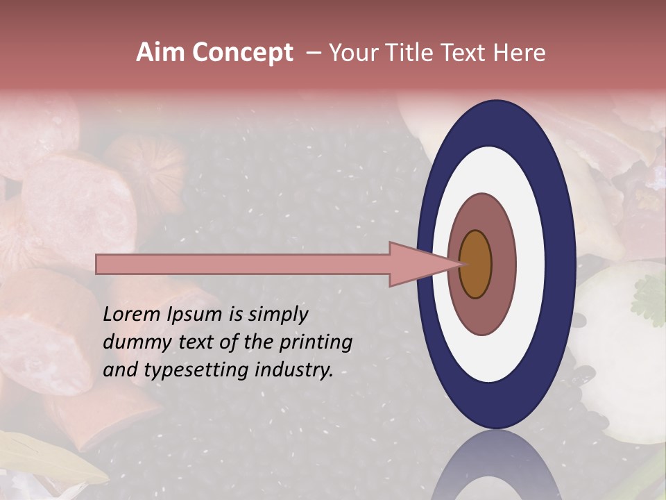 Meal Vegetables Feijoada PowerPoint Template