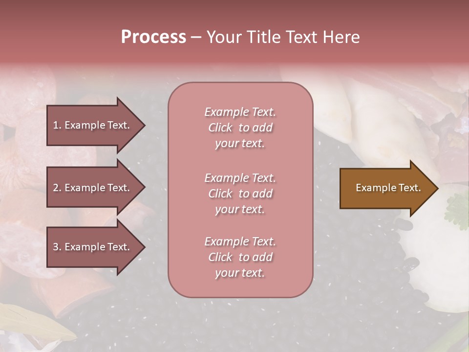 Meal Vegetables Feijoada PowerPoint Template