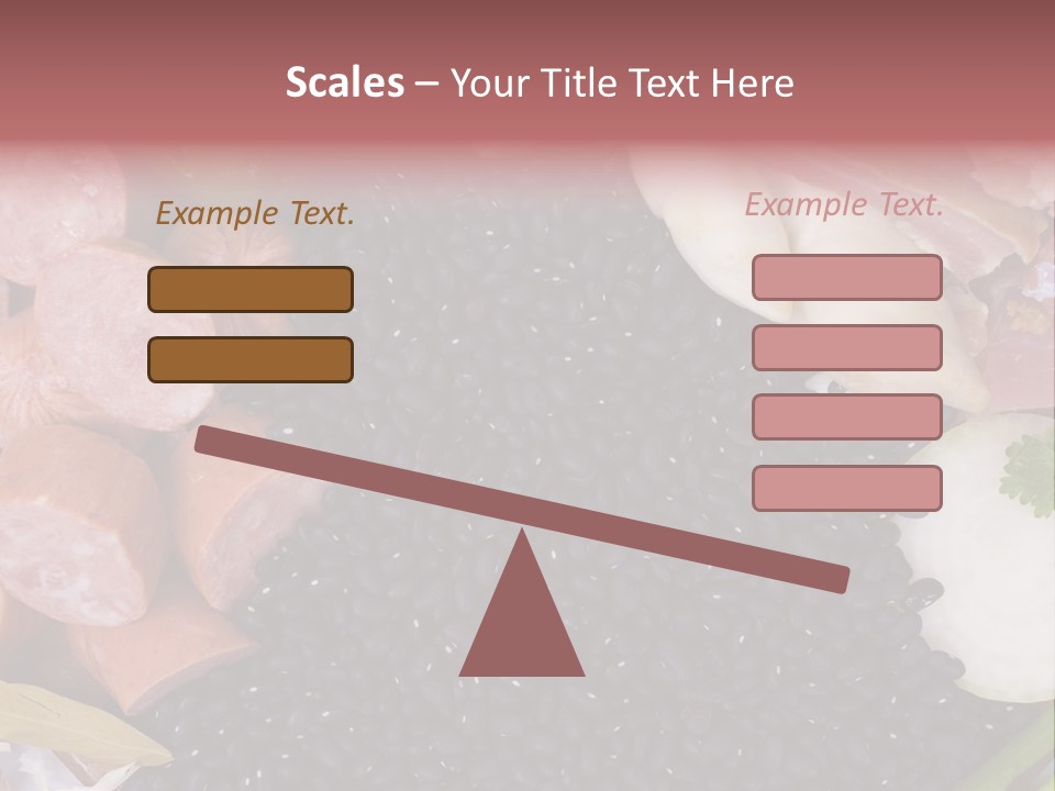 Meal Vegetables Feijoada PowerPoint Template