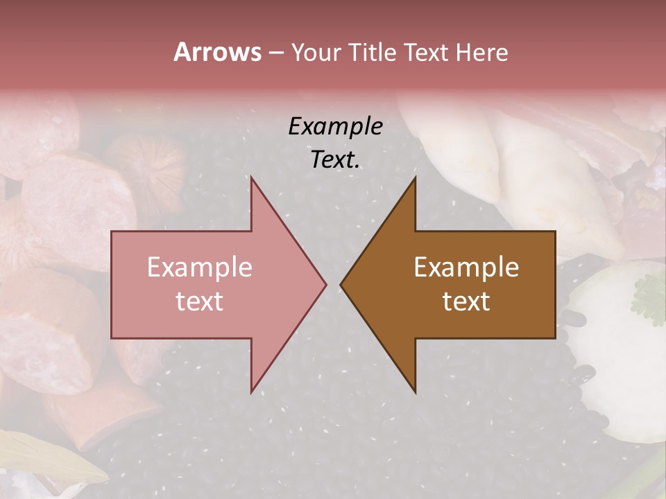 Meal Vegetables Feijoada PowerPoint Template