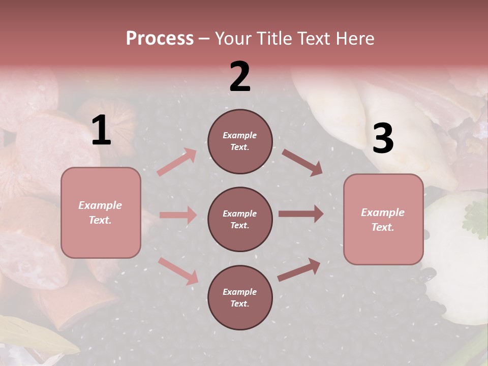 Meal Vegetables Feijoada PowerPoint Template
