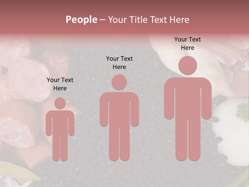 Meal Vegetables Feijoada PowerPoint Template