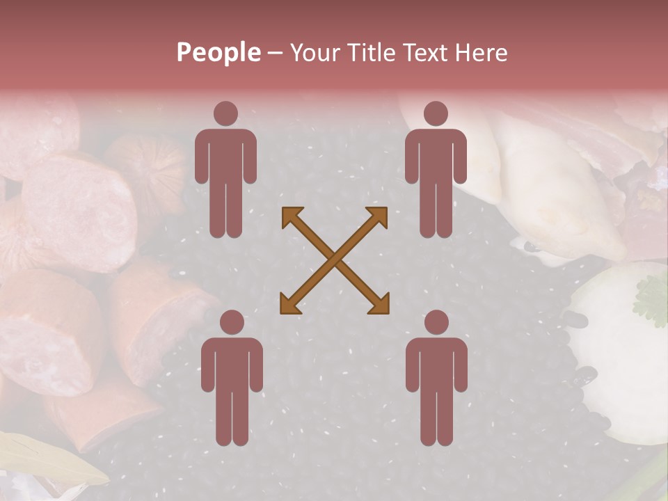 Meal Vegetables Feijoada PowerPoint Template